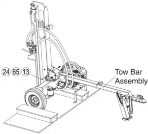 COUNTYLINE Log Splitter LSP2501 STEP 5a