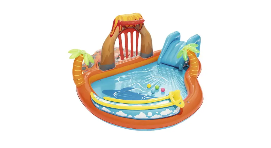 Bestway H2ogo Lava Lagoon Play Pool Center With Slide Owner's Manual