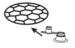 Bestway H2OGO Lava Lagoon Play Pool Center with Slide - bottom