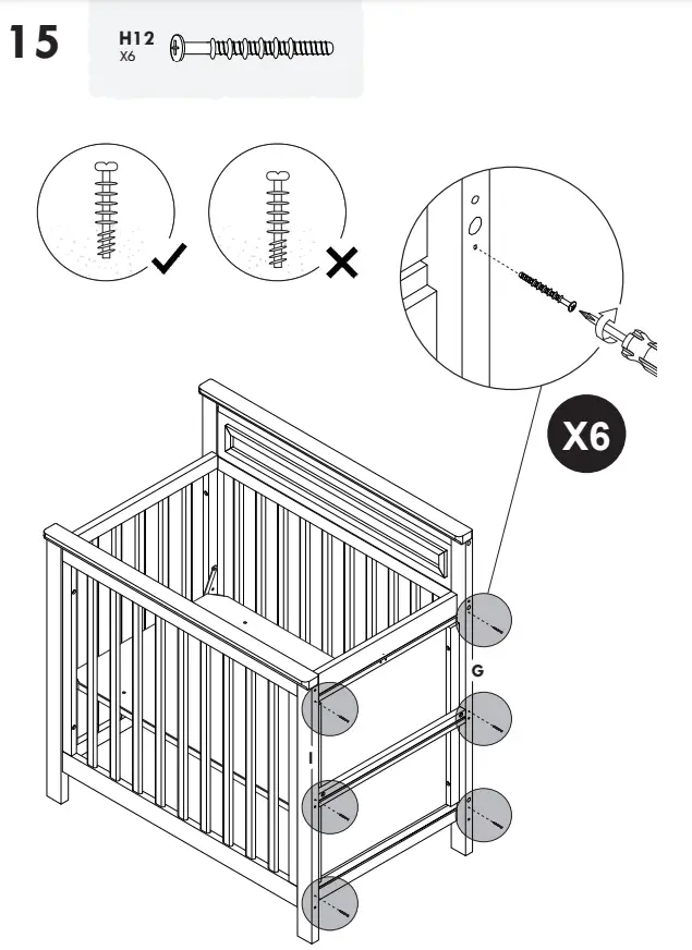 DAVINCI M4381 Autumn 4-in-1 Convertible Mini Crib and Changer - Fig 22