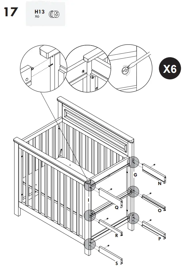 DAVINCI M4381 Autumn 4-in-1 Convertible Mini Crib and Changer - Fig24