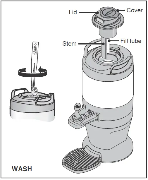 Curtis TFT15G 1 and 1.5 Gallon Thermal FreshTrac Dispensers-14