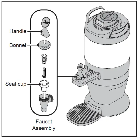 Curtis TFT15G 1 and 1.5 Gallon Thermal FreshTrac Dispensers-16