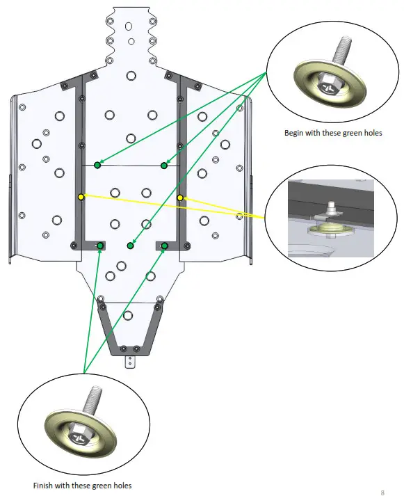 76-10163 RANGER XP 1000 2 Seat Seizmik Skid Plate - 14