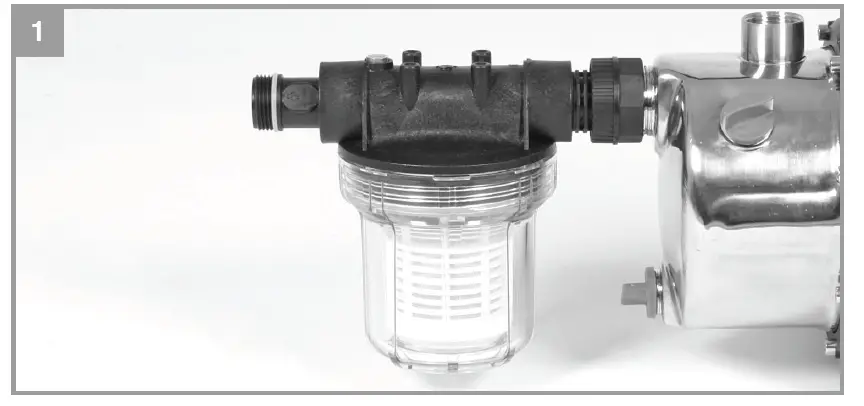 Einhell SPK7 Vorfilter Coarse Filter fig 1