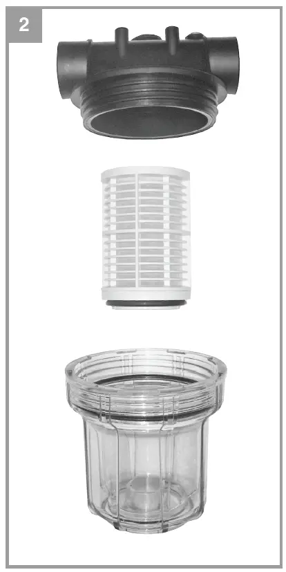 Einhell SPK7 Vorfilter Coarse Filter fig 2