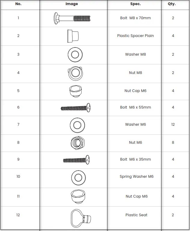 LIFESPAN KIDS Forde 3 Double Swing Set - STEP 4
