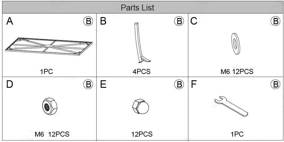 AECOJOY 19033GR 5 Pieces Chairs and Rectangular Table Set-20