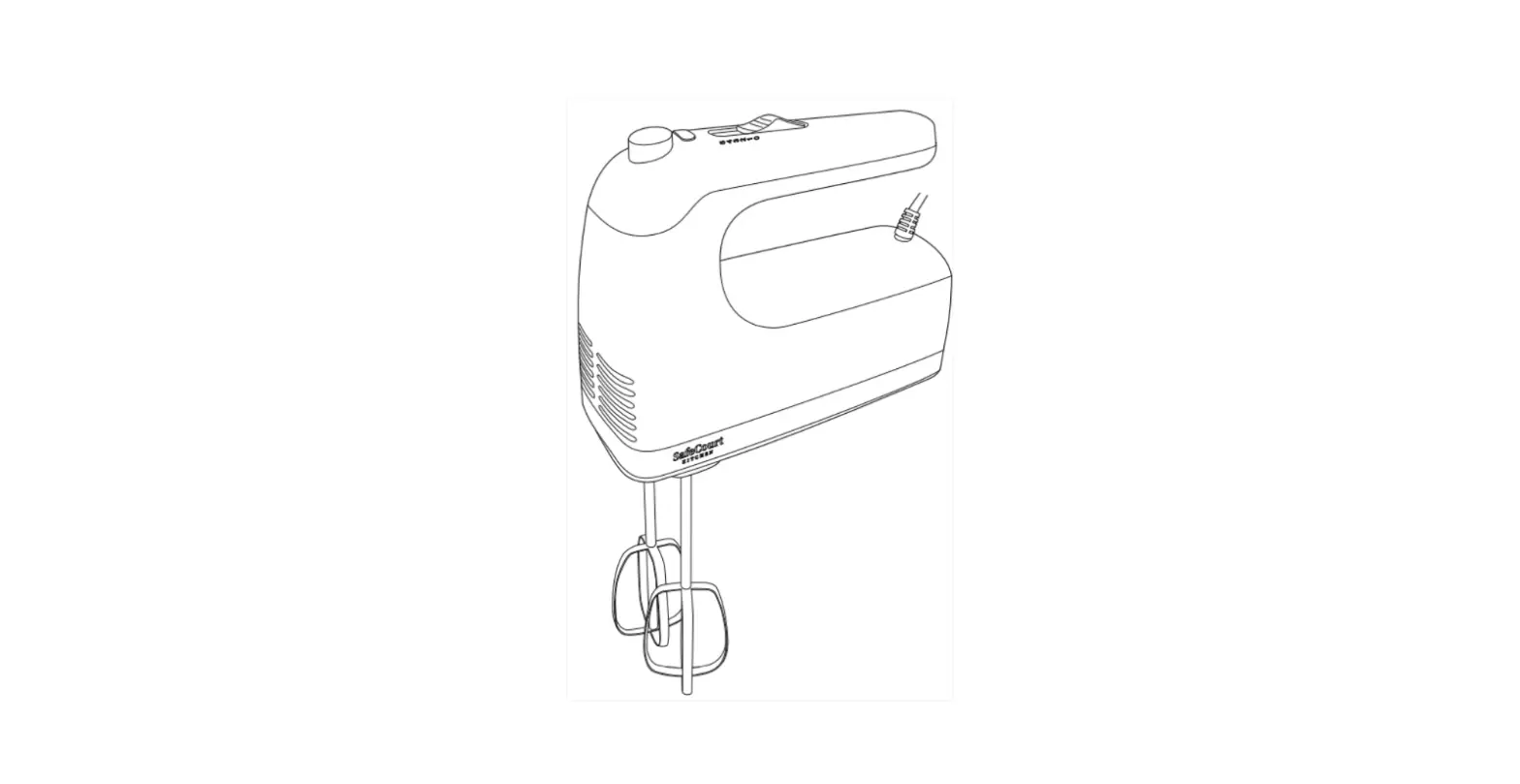 Safecourt Hm100 Hand Mixer User Manual