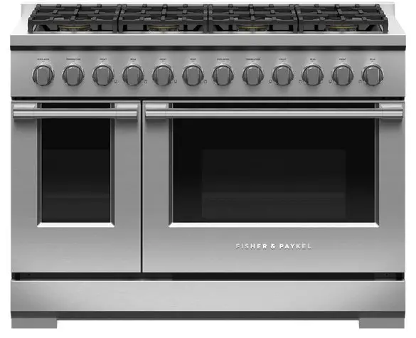 FISHER PAYKEL RGV3 488 L Gas Range 48 Inches 8 Burners LPG - Cover