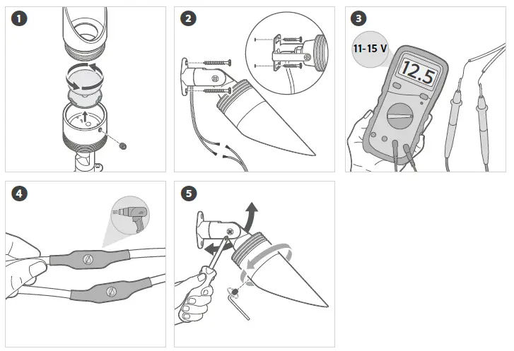 LUMASCAPE-dBEM-dBeam-6-Directional-Ceiling-Light-Instruction-FIG-1