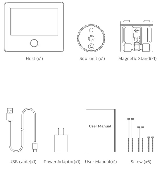 PHILIPS-DV001-EasyKey-Smart-Door-Viewer-FIG-1