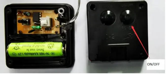 GAINSBOROUGH K901 2.3m Light Up Maypole Tree User Manual - BATTERIES