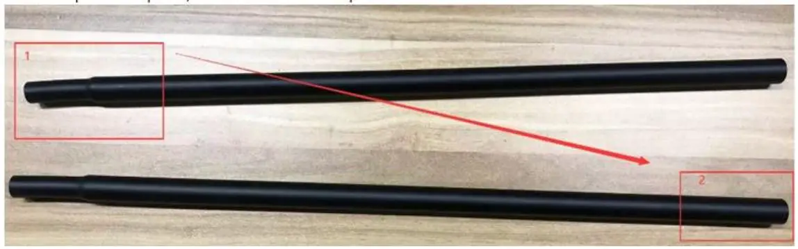 GAINSBOROUGH K901 2.3m Light Up Maypole Tree User Manual - Slot poles together