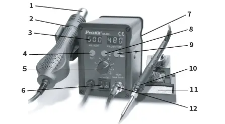 ProsKit-SS-979 2-in-1-SMD-Hot-Air-Rework-Station-1