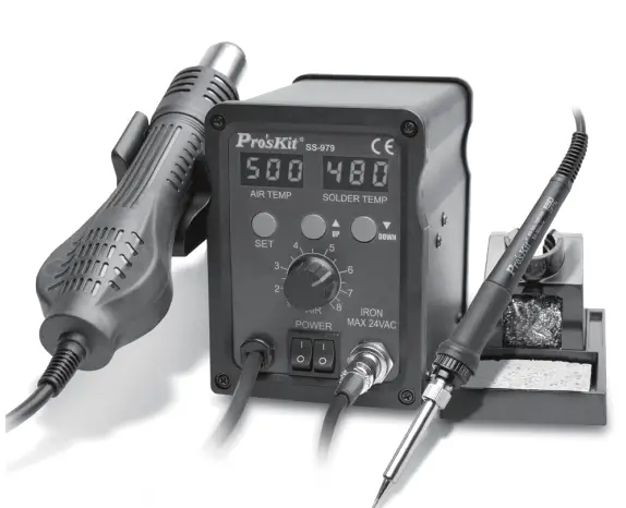 ProsKit-SS-979 2-in-1-SMD-Hot-Air-Rework-Station-product-image