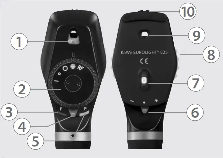 KaWe Eurolight E10 Ophthalmoscopes - FIGURE 3