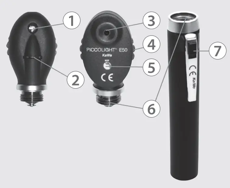 KaWe Eurolight E10 Ophthalmoscopes - FIGURE 4