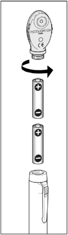 KaWe Eurolight E10 Ophthalmoscopes - FIGURE 7