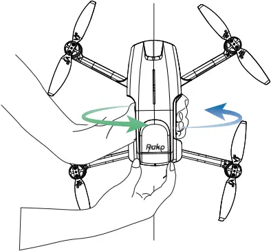 Ruko F11MINI - Calibrate the Compass 2