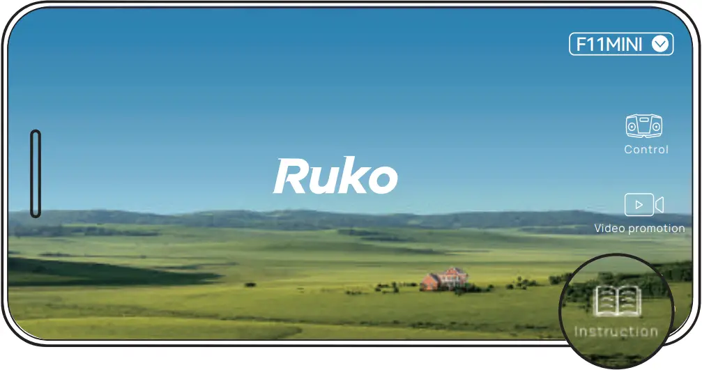 Ruko F11MINI - Check the Quick Start