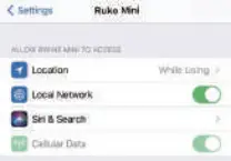 Ruko F11MINI - For iOS System
