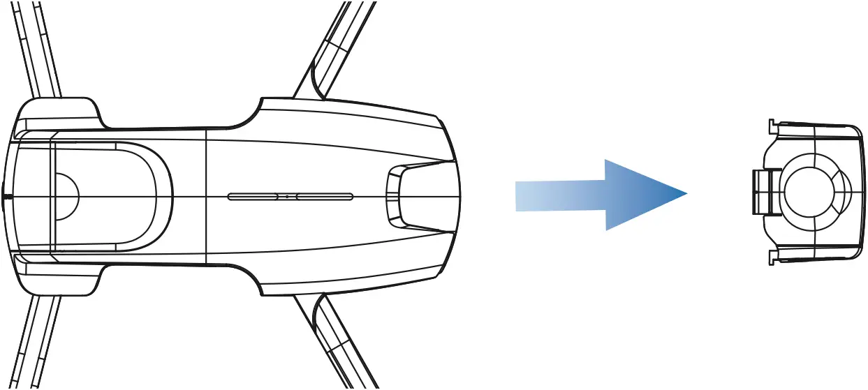 Ruko F11MINI - Unfold the 4 Arms of the Aircraft 3
