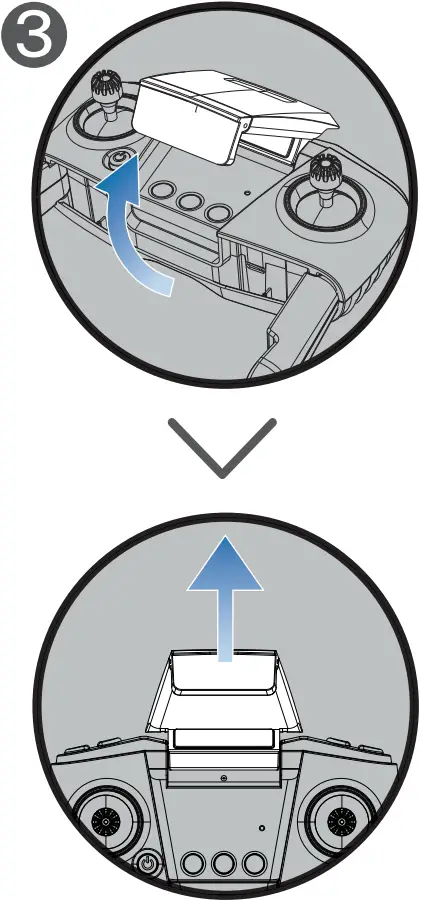 Ruko F11MINI - Unfold the Remote Controller 3