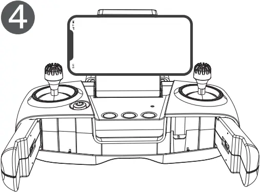 Ruko F11MINI - Unfold the Remote Controller 4