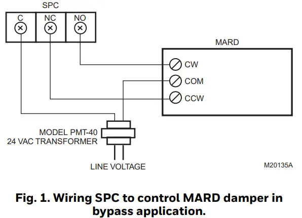 Honeywell Home MARD18 Modulating Automatic Round Damper -1