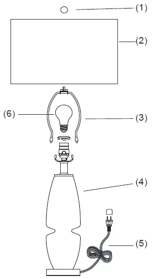 TREND-TT80164-Brass-Table-Lamp-FIG-1
