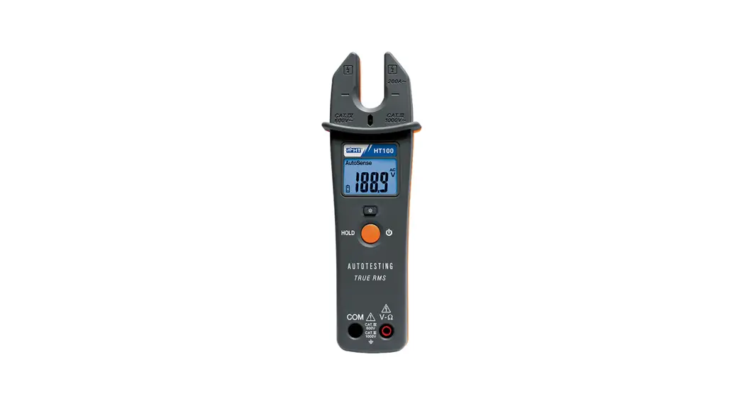 Ht100 Trms Clamp Meter User Manual Ht100 Trms Clamp Meter User Manual