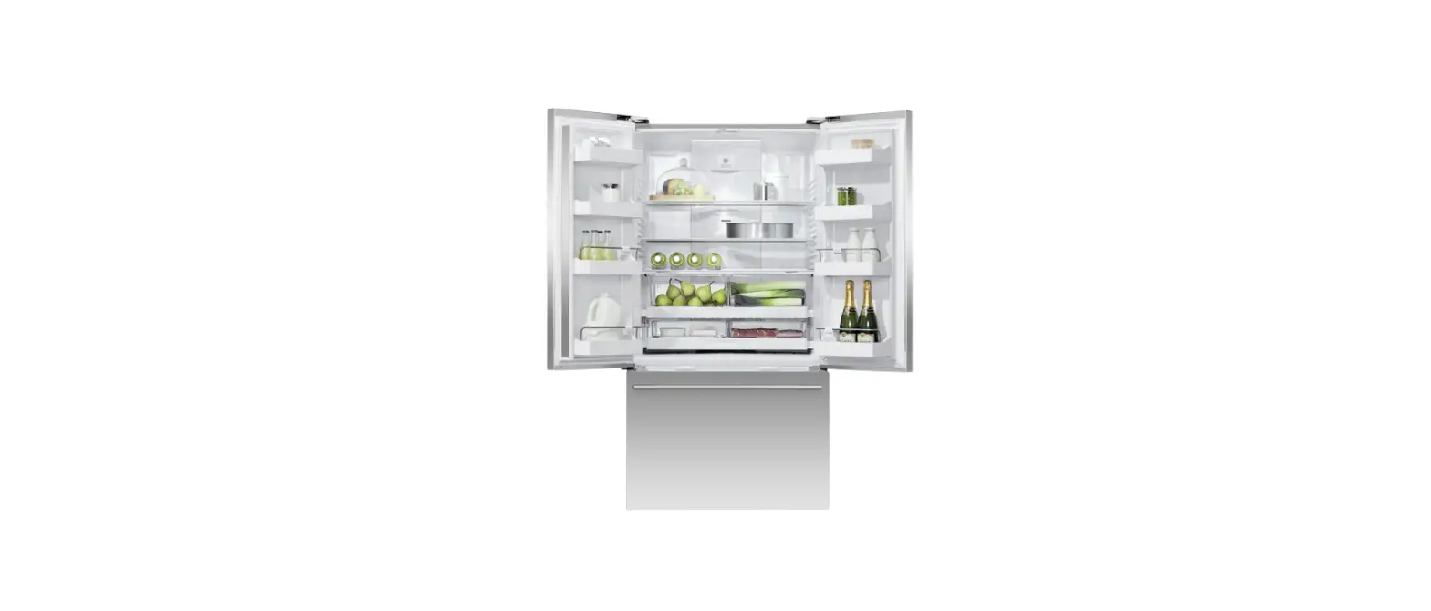 Fisher Paykel Rf610adusx5 Freestanding French Door Refrigerator Freezer 90cm 541l Ice And Water User Guide