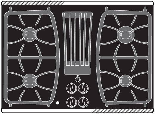 GE-Profile-PGP9830SR-30-Inch-Downdraft-Gas-Cooktop-FIG-4