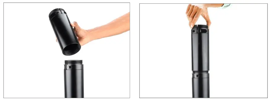 PROAIM BZ FLXN 01 Flexino Bazooka Set for Video Film Camera Dolly -Assembling