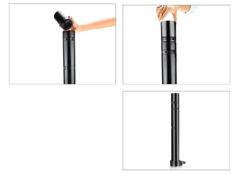 PROAIM BZ FLXN 01 Flexino Bazooka Set for Video Film Camera Dolly -Assembling 1