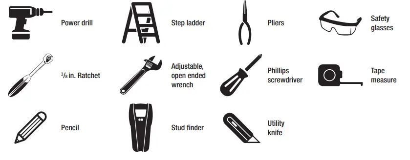 PROSLAT 68221 Residential Motorized Storage Lift 220 LB Capacity-fig1