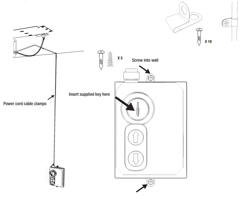 PROSLAT 68221 Residential Motorized Storage Lift 220 LB Capacity-fig17