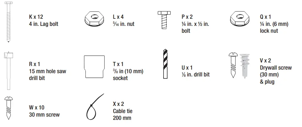 PROSLAT 68221 Residential Motorized Storage Lift 220 LB Capacity-fig2