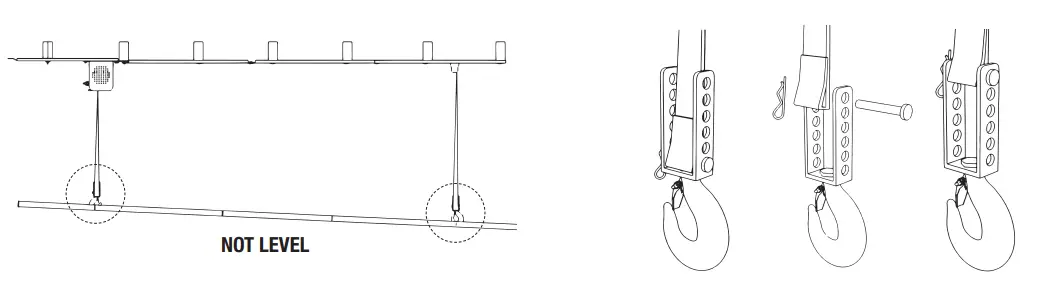 PROSLAT 68221 Residential Motorized Storage Lift 220 LB Capacity-fig20