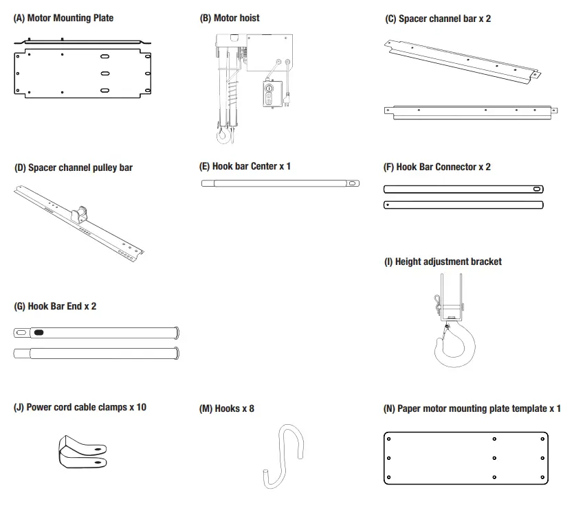PROSLAT 68221 Residential Motorized Storage Lift 220 LB Capacity-fig3