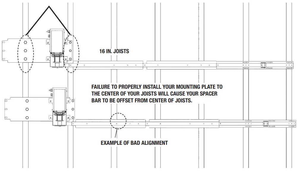PROSLAT 68221 Residential Motorized Storage Lift 220 LB Capacity-fig6