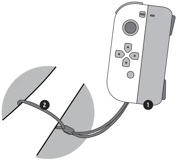 POWERWAVE Switch Joypad Pair - wrist straps