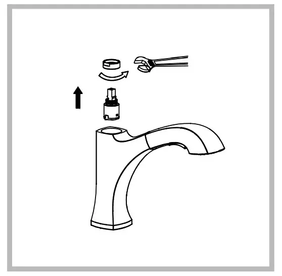 Kraus Oren Single Handle Kitchen Faucet KPF-2252 - Replacement 2