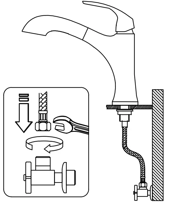 Kraus Oren Single Handle Kitchen Faucet KPF-2252 - Step 5