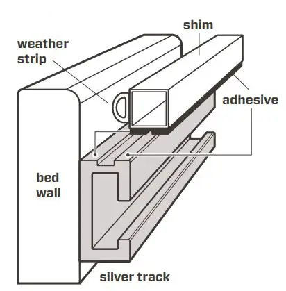 DIAMONDBACK CVR-8 Ram Trucks with RamBox Cargo Management System Installation Guide - Remove the adhesive backing from the underside