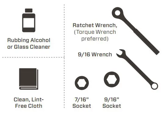 DIAMONDBACK CVR-8 Ram Trucks with RamBox Cargo Management System Installation Guide - TOOLS REQUIRED