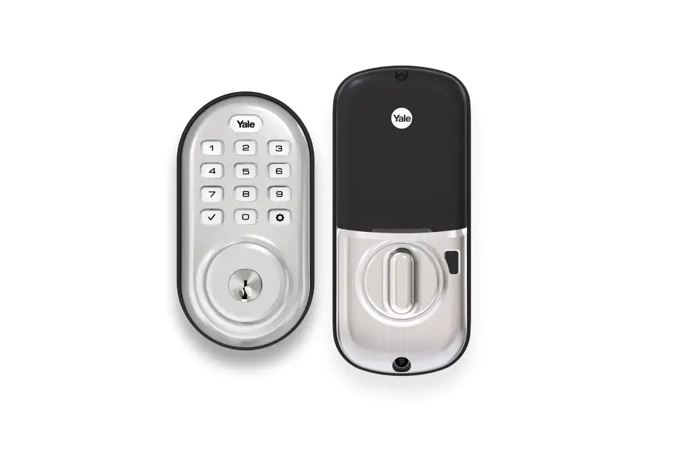 Yale Locks & Hardware Yale Assure Lock With Bluetooth Z-wave Enabled Push Button Deadbolt Yrd416-zw2 Manual