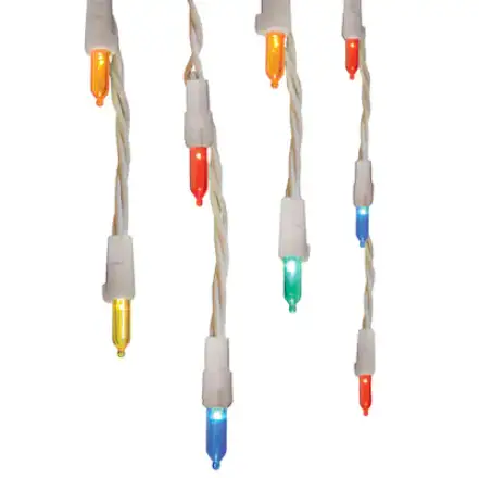 GE Lighting SM-300/6FI StayBright 300 Count Constant White Mini LED Plug In Christmas Light