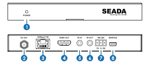 SEADA MS-HBTB66C70 6x6-HDMI-18Gbps-over-HDBaseT-Matrix-with-Audio-Matrixing-fig- (3)